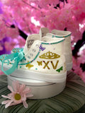 Royal Style Quinceañera Sneakers Hand-Made Custom