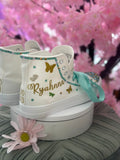 Royal Style Quinceañera Sneakers Hand-Made Custom
