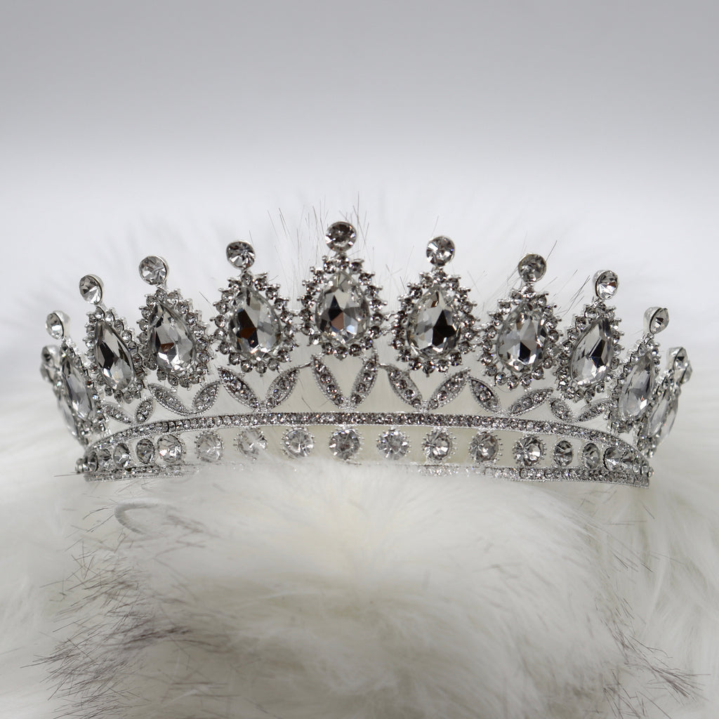 Silver Tiara-Crown Sweet 16 - Mis 15 años