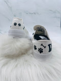 Dog Mom lover Sneakers Personalized Gift for Pet Lovers | Custom Name Dog Lover