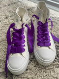 Quinceañera Shoes Purple & Gold vibrant colors | Mis Quince Purple Sweet 15