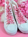 Sweet 16 Fayri Tale Garden Party Dance Celebration | Personalized High-Top Shoes with Name Gift for Birthday Girl | Eye-Catching Holographic