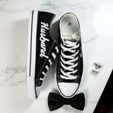 Husband Wedding Sneakers Customizable