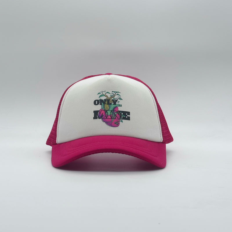 ONLY ONE Heart Trucker Cap Unisex Adjustable Mesh Back Hat My Simple Corazon