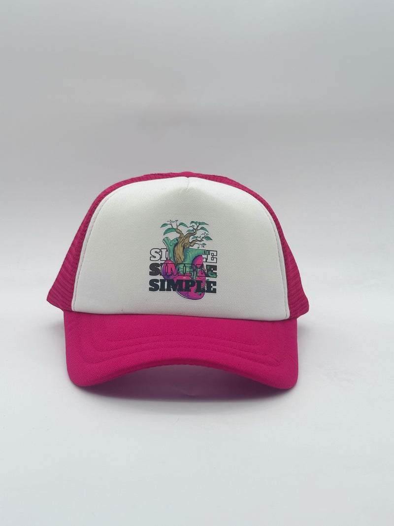 SIMPLE SIMPLE SIMPLE My Heart Trucker Cap Unisex Adjustable Mesh Back Hat My Simple Corazon