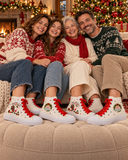 Merry Christmas Gnome Shoes Personalized | Santa Gnome Sneakers | Christmas Gift | Felices Fiestas