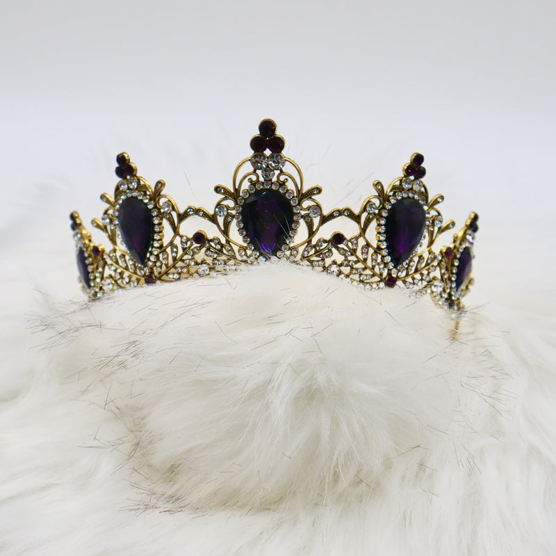 Purple Tiara-Crown Mis15 años
