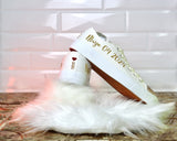 Bridal Gold Glitter Custom Sneakers