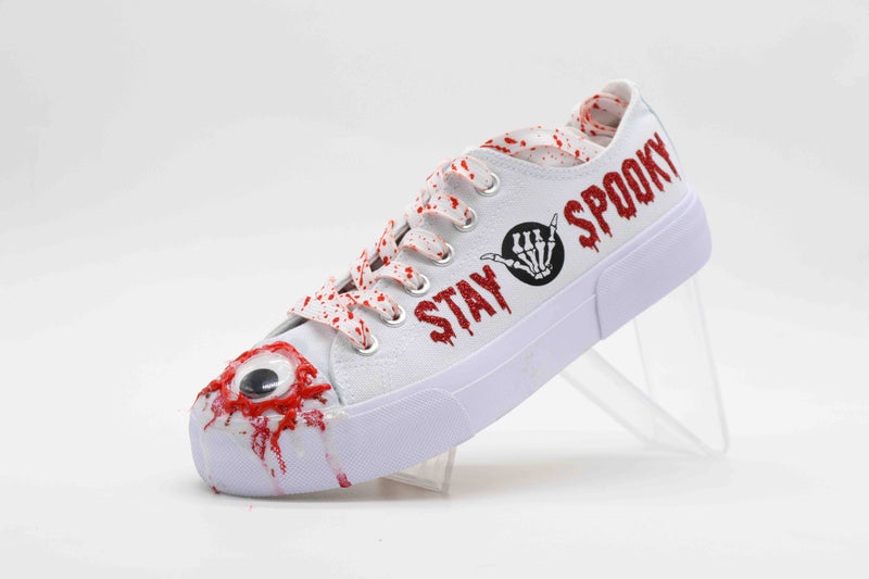 Eyeball Horror Halloween Shoes Personalize