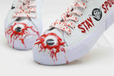 Eyeball Horror Halloween Shoes Personalize