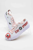 Eyeball Horror Halloween Shoes Personalize