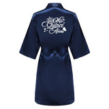 Mis Quince Años Bathrobe Mama de la Quinceañera Robe Woman Homewear Party Gift