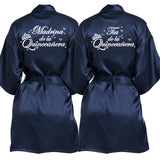 2 Pcs Elegant Quinceañera Celebration Gown Mis Quince Años Robe Girls 15th Anniversary Bathrobe for Birthday Party