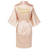 Mis Quince Años Bathrobe Mama de la Quinceañera Robe Woman Homewear Party Gift