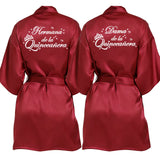 2 Pcs Elegant Quinceañera Celebration Gown Mis Quince Años Robe Girls 15th Anniversary Bathrobe for Birthday Party
