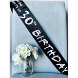 The One Where it's my 16th 18th 30th 40th 50th 60th birthday sash Friends themed happy Birthday Party decoration Bestie Gift