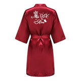 Mis Quince Años Bathrobe Mama de la Quinceañera Robe Woman Homewear Party Gift