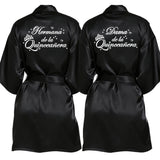 2 Pcs Elegant Quinceañera Celebration Gown Mis Quince Años Robe Girls 15th Anniversary Bathrobe for Birthday Party