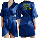 Quinceanera Sweet 15th Birthday Party bathrobe Floral Girl Fifteen Years Old robe Quinceañera Princess nightgown