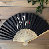 Mr Mrs Husband Wife Couple Hand Fan Bride Groom Wedding Just Married Honeymoon Trip Bridal Shower Anniversary Engagement Gift