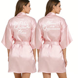 2 Pcs Elegant Quinceañera Celebration Gown Mis Quince Años Robe Girls 15th Anniversary Bathrobe for Birthday Party