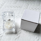 Eternal Preserved Rose Real Flower Valentine'S Birthday Anniversary Mother'S Day Acrylic Gift Box New Artificial Decorations