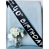 The One Where it's my 16th 18th 30th 40th 50th 60th birthday sash Friends themed happy Birthday Party decoration Bestie Gift