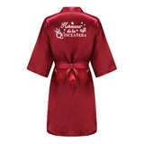 Mis Quince Años Bathrobe Mama de la Quinceañera Robe Woman Homewear Party Gift