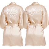 2 Pcs Elegant Quinceañera Celebration Gown Mis Quince Años Robe Girls 15th Anniversary Bathrobe for Birthday Party