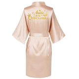 Mis Quince Años Bathrobe Mama de la Quinceañera Robe Woman Homewear Party Gift