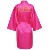 Mis Quince Años Bathrobe Mama de la Quinceañera Robe Woman Homewear Party Gift
