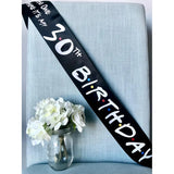 The One Where it's my 16th 18th 30th 40th 50th 60th birthday sash Friends themed happy Birthday Party decoration Bestie Gift
