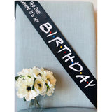 The One Where it's my 16th 18th 30th 40th 50th 60th birthday sash Friends themed happy Birthday Party decoration Bestie Gift