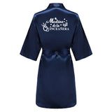 Mis Quince Años Bathrobe Mama de la Quinceañera Robe Woman Homewear Party Gift