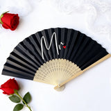Mr Mrs Husband Wife Couple Hand Fan Bride Groom Wedding Just Married Honeymoon Trip Bridal Shower Anniversary Engagement Gift