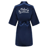 Mis Quince Años Bathrobe Mama de la Quinceañera Robe Woman Homewear Party Gift